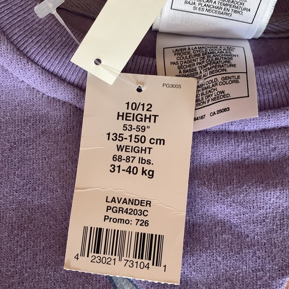 Bnwt Disney Magical Tinker Bell Fairy Embroidered SweatShirt - Picture 5 of 8